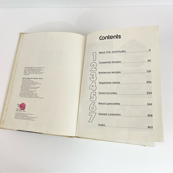 Vtg 1979 Revised 1981 Better Homes & Gardens All-time Favorite Recipes Cookbook - Picture 8 of 16